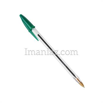 خودکار بیک  1.0mmمدل کریستال  CRISTAL سبز