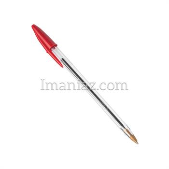 خودکار بیک  1.0mmمدل کریستال  CRISTAL قرمز