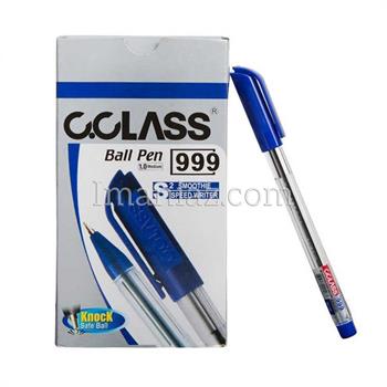 خودکار سی کلاس 999 -سایز 1mm - بسته 50 تایی ـ آبی