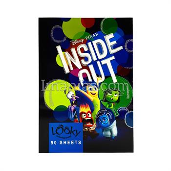 دفتر مشق 50 برگ لوکی طرح Inside Out 