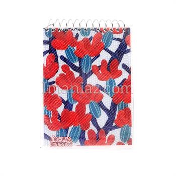 دفترچه یادداشت 100 برگ دلتا طرح کاکتوس های گل قرمز