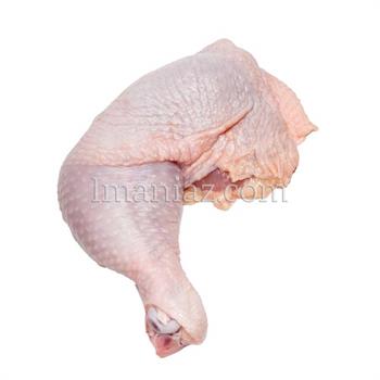 ران مرغ با پوست با کعب تمیز شده