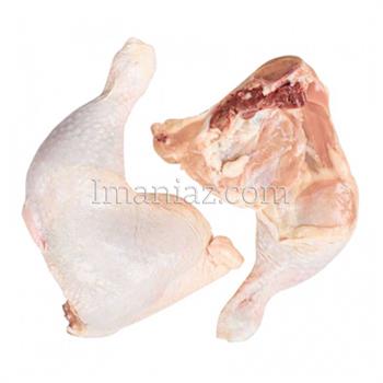 ران مرغ با کمر با پوست