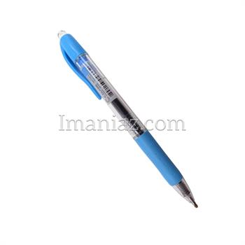 روان نویس ژل سی کلاس فشاری 0.7mm مدل U-KNOCK RGP-1124 آبی روشن