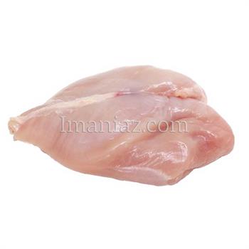 سینه مرغ با استخوان بدون پوست و بال و گردن