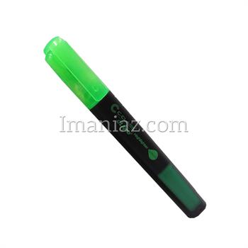 ماژیک شبرنگ سبز سی کلاس مایع قلمی بلند LIQEO کد H-3130