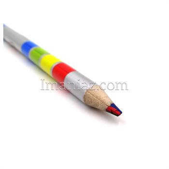 مداد  رنگین کمانی  MGM  با مغز  4 رنگ   - بسته 72 تایی