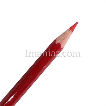 مداد قرمز آریا شش ضلعی کد  3002