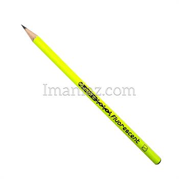 مداد مشکی آریا مدل فلورسنت کد  3008 زرد