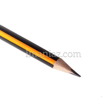 مداد سه گوش مشکی مپد  2B  Black peps کد 850022