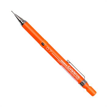 مداد نوکی زبرا 0/7MM مدل درافیکس Fکد DM7-300-NBL نارنجی فسفری