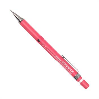 مداد نوکی 0/5زبرا مدل درافیکس Fکد  DM5-300-R قرمز