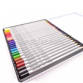 مداد رنگی پیکاسو 24 رنگ فلزی مدل آرتیست - طرح 1