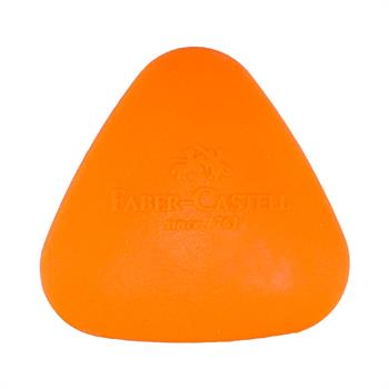 پاک کن فابرکاستل مدل مثلث کد  189035 نارنجی