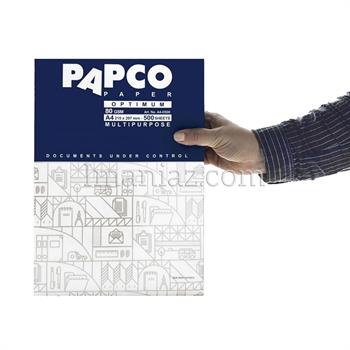 کاغذ  پاپکو اپتیموم A4 ضخامت 80GSM ـ بسته 500 برگی